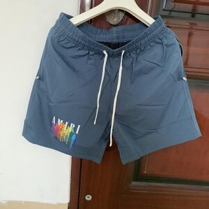 Amiri Navy Shorts for Men with Pockets Swim Trunk boxer short size S